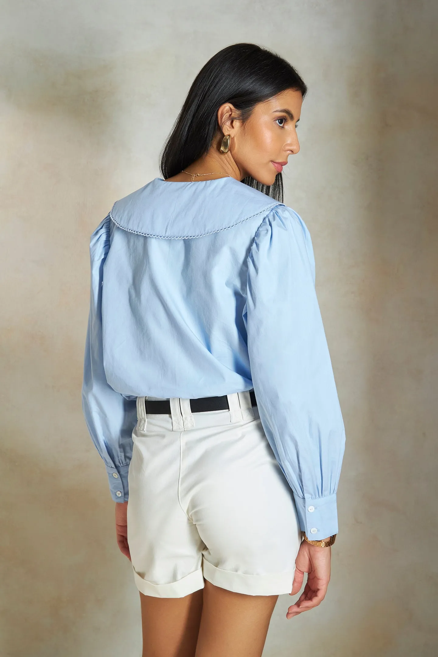 Desiree|Oversized Collar Shirt