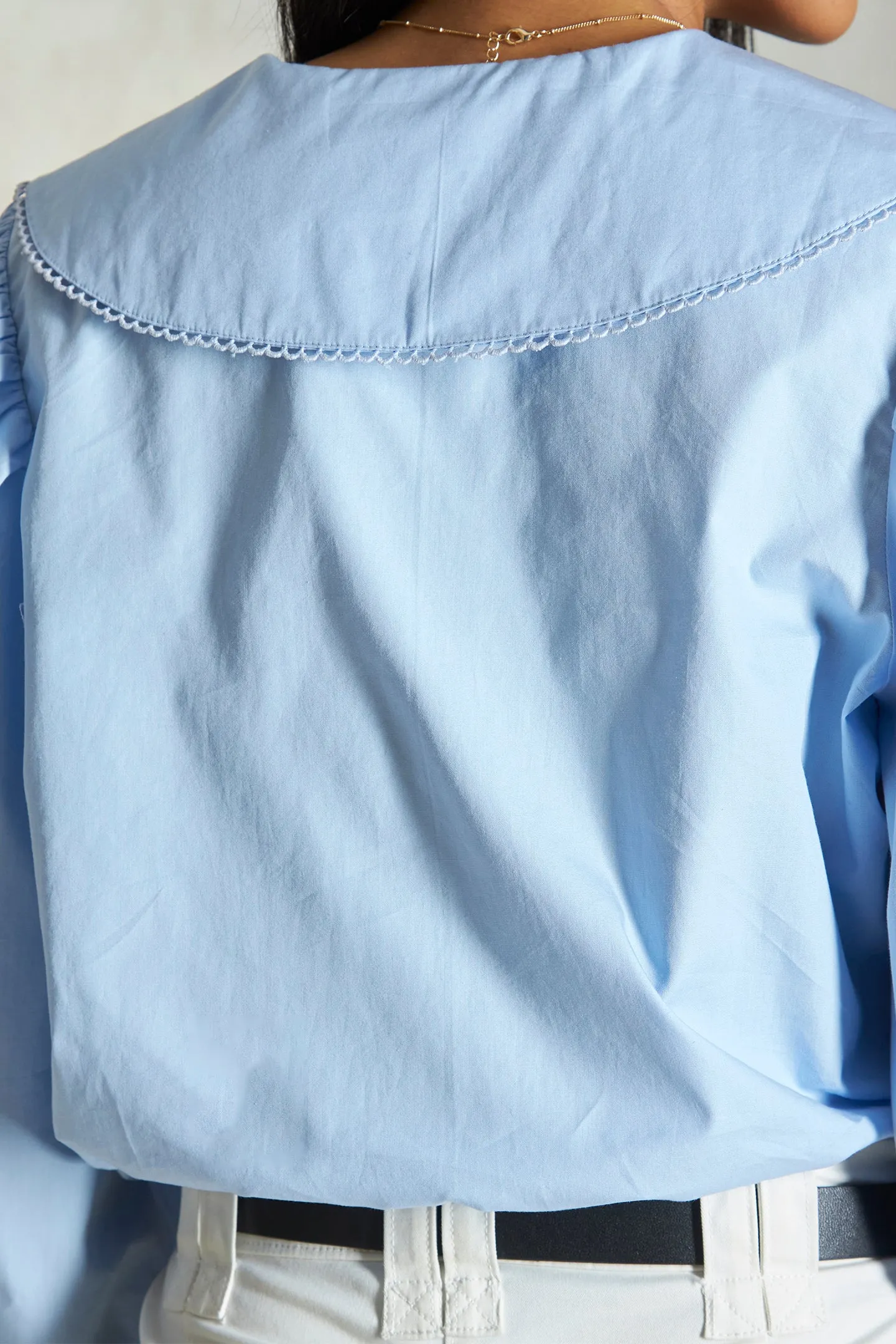 Desiree|Oversized Collar Shirt