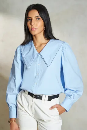 Desiree|Oversized Collar Shirt